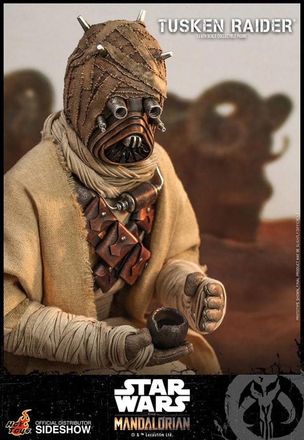 tusken raider the mandalorian 1:6 scale figure hot toys 907370