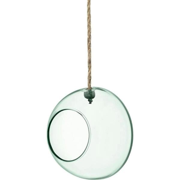 LSA Canopy Recycled 10cm Hanging Planter Clear