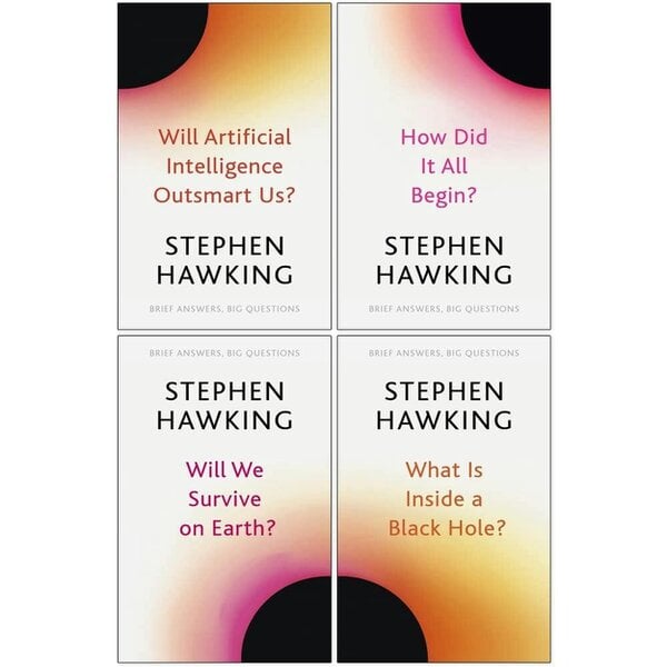 Stephen Hawking Big Questions 4 Books Collection Set – Science & Space Discovery Collection
