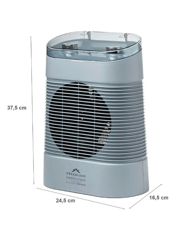 Dreamland Silent Power Protection Fan Heater