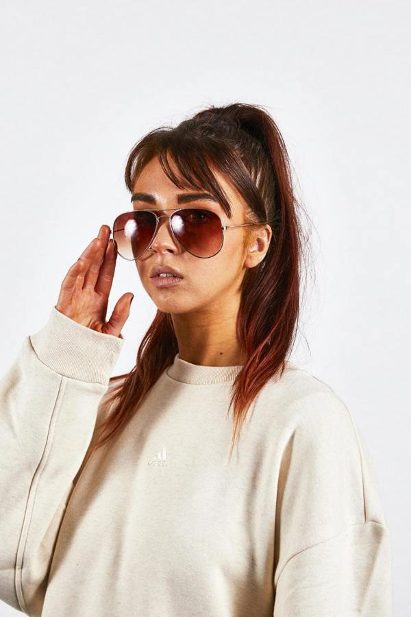 Classic Pilot Gold Aviator Sunglasses - svnx