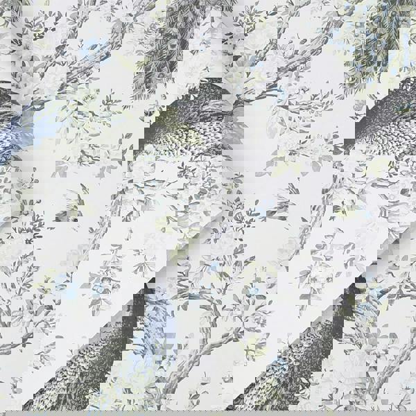 Laura Ashley Belvedere Wallpaper - Midnight - 10m