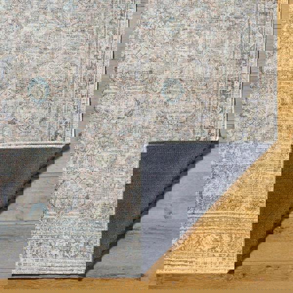 Livabliss Becki Owens Darling-Washable Grey Brown Traditional Vintage Boho Rug