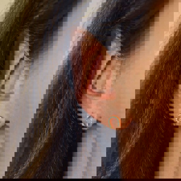 Horseshoe Stud Earrings