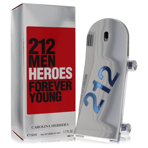 Carolina Herrera 212 Heroes Eau De Toilette Spray 50ml for Men