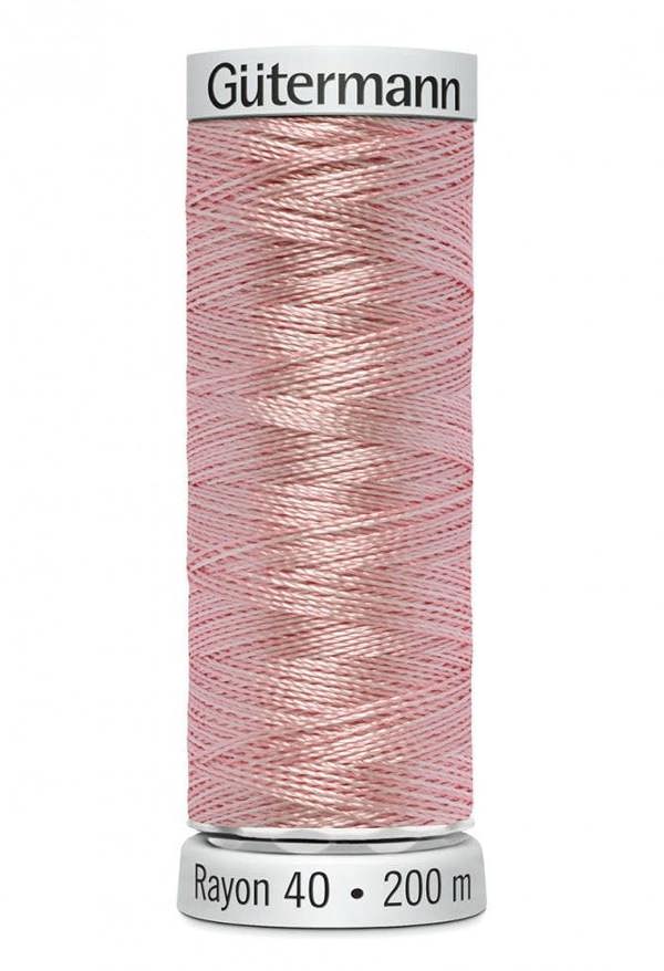 Gutermann No 40 Sulky Rayon Embroidery Thread 200m Rayon Thread Suitable For Embroidery