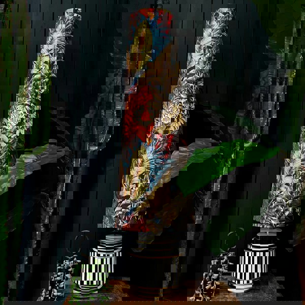 Love Frankie Big Cat Rust King Cone Lampshade