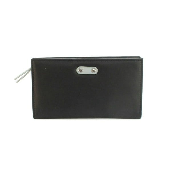 Eastern Counties Leather Womens/Ladies Rosemary Contrast Leather Purse - Black/Grey