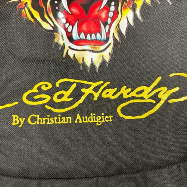 Ed Hardy Black Backpack Kids Bag