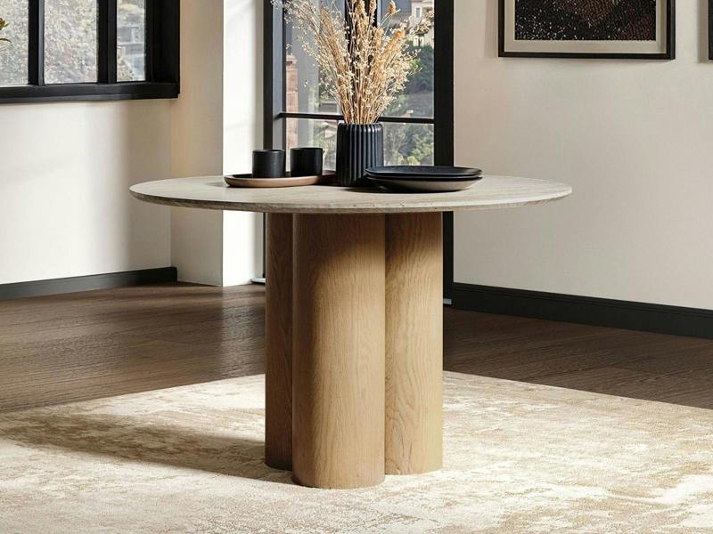 Deko Sintered Stone Round Dining Table