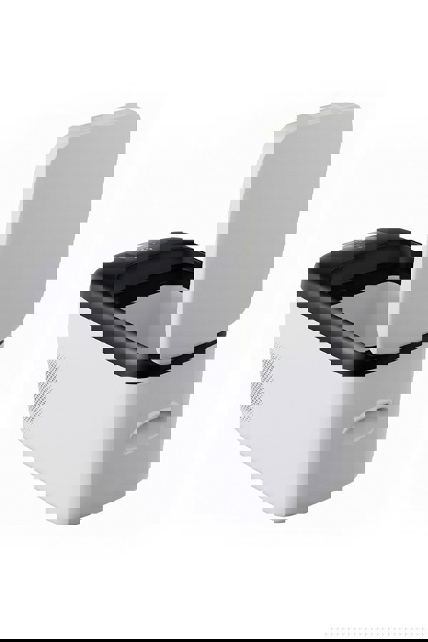 Living and Home 23L Car Fridge 45W Car Mini Fridge Car Refrigerator Portable Camping Fridge Freezer with Display Screen Black