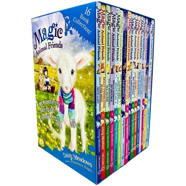 Orchard Books Magic Animal Friends Enchanted Animals Collection 16 Books Box Set by Daisy Meadows