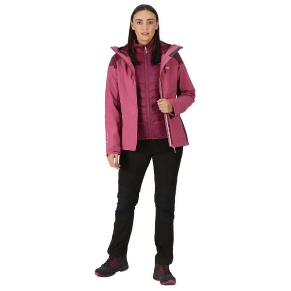 Regatta Women's Wentwood VII 2 in 1 Waterproof Jacket - Violet/Amaranth Haze