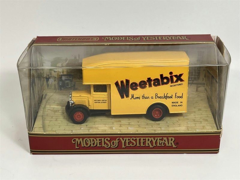 MCSlots Morris Courier 1931 Weetabix Van 1:59 Scale Models Of Yesteryear Matchbox Y31BD S3