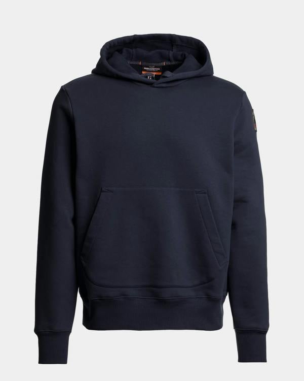 Parajumpers Everest Mens Hoodie - Blue Navy 316, front