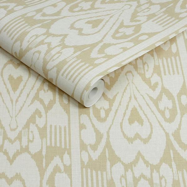 Joules Artisanal Ikat Cream Wallpaper