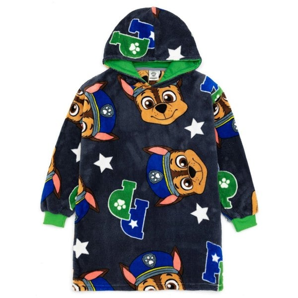 Paw Patrol Boys Chase Hoodie Blanket - Grey