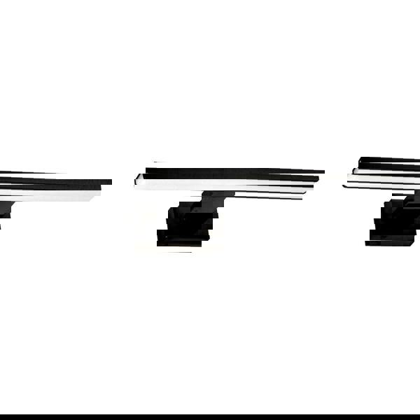 Milagro Shine LED Wall Lamp Matt Black IP44 Bathroom