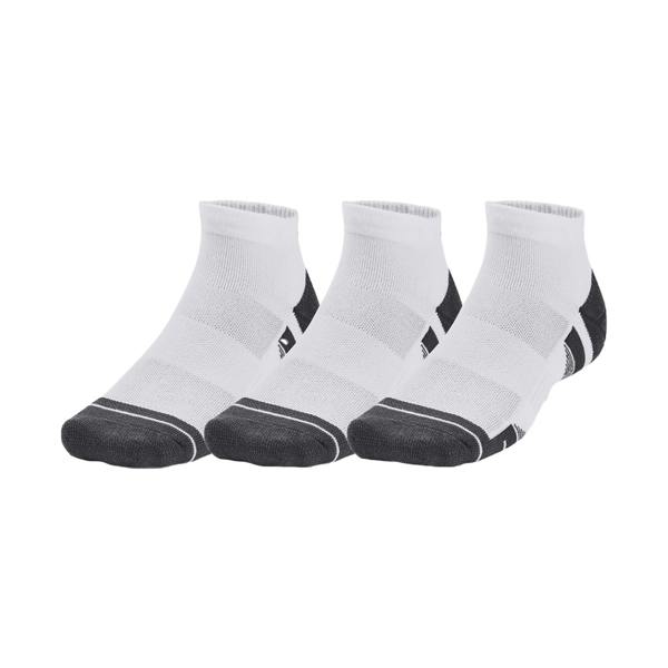 Under Armour Unisex Adult Performance Tech Socks (Pack of 3) - White - 