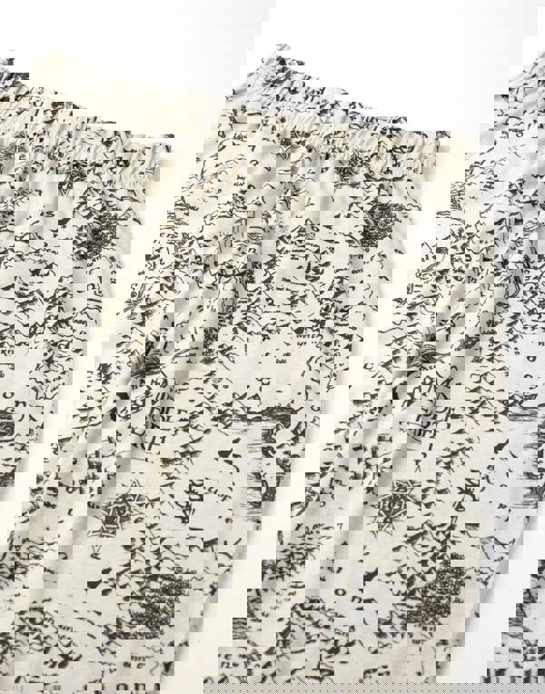 Lord Of The Rings Mens Black Logo Short Sleeve Long Leg Pyjama Set