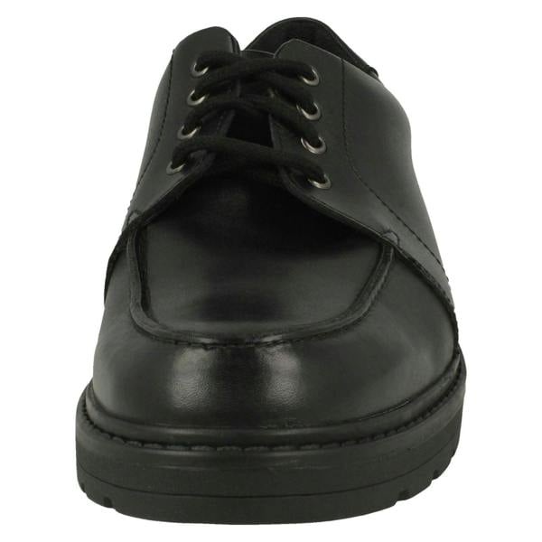 Clarks Boys Clarks Lace Up School Shoes Loxham Pace Y