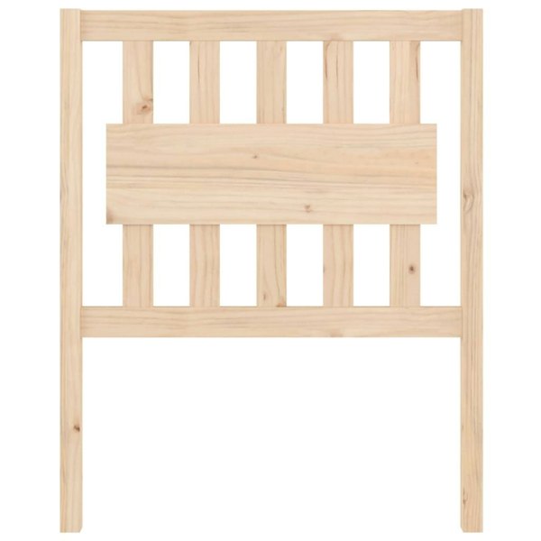 Berkfield Bed Headboard 80.5x4x100 cm Solid Wood Pine
