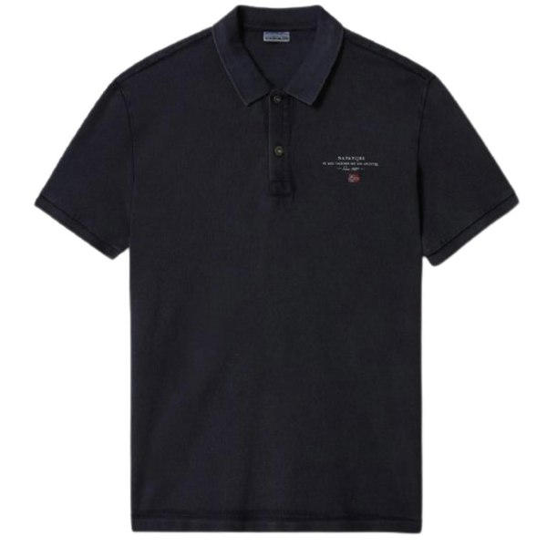 Napapijri Elbas 4 Logo Polo Shirt - Navy Blue