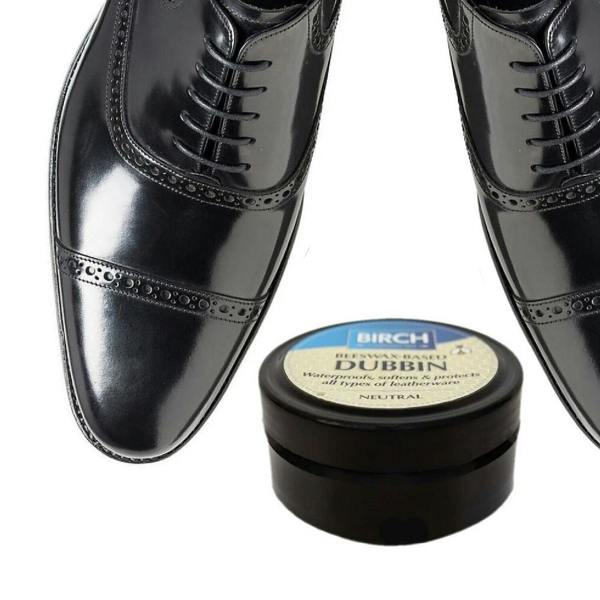 BIRCH Neutral Dubbin - Traditional Wax Waterproofing for Outdoor Leather 85ml