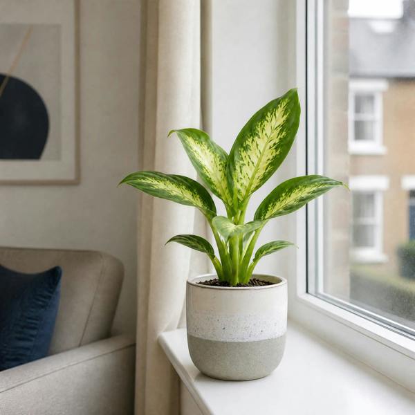 Dieffenbachia Compacta Dumb Cane 12cm Pot Plants By Post