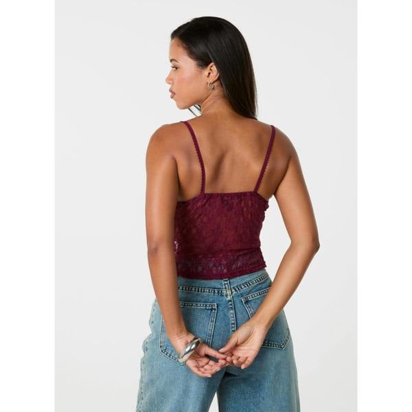 Pink Vanilla Lace Cami Top