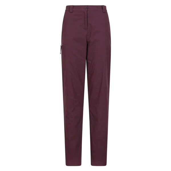 Mountain Warehouse Women's Winter Hiker Stretch Hiking Trousers - Burgundy