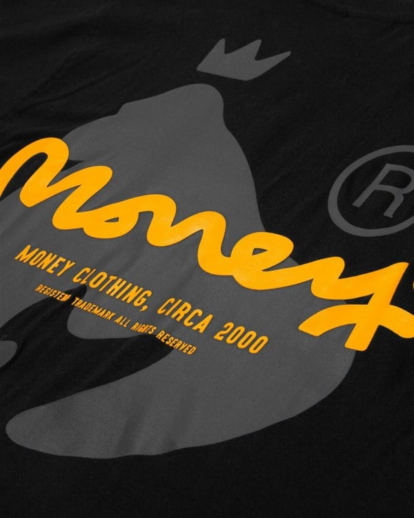 Money Sig Ape Layer Tee - Black
