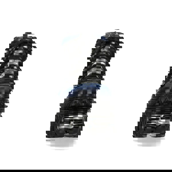 New Rock M-WALL106N-C16 Blue Leather Gothic Rock Ankle Boots