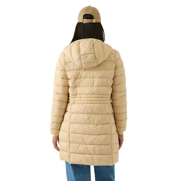 Reebok Womens/Ladies Glacier Shield Parka - Oatmeal - 