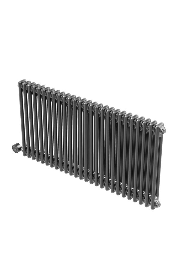 Living and Home 1200W Electric Radiator Wall Mounted 101cm x 60cm - Dark Grey