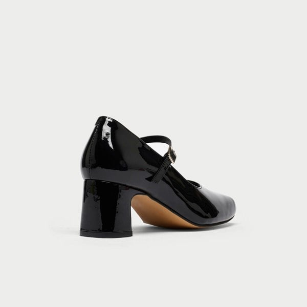 mary janes for bunions black patent 