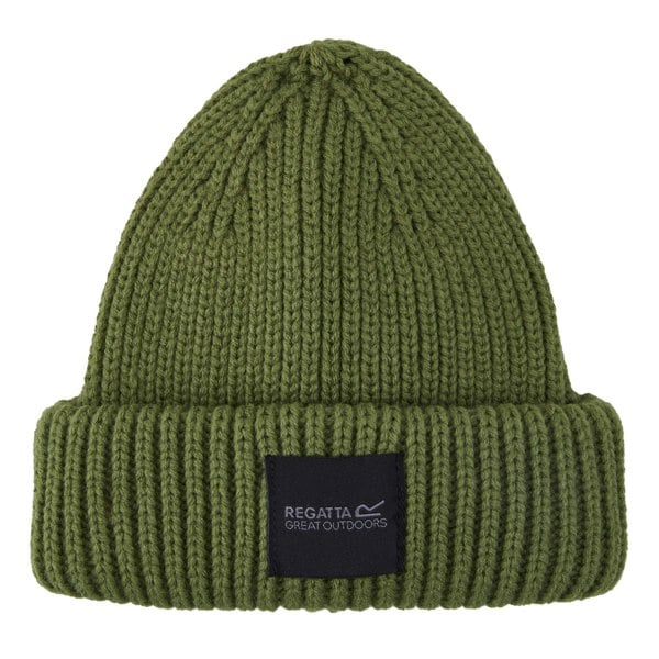 Regatta Childrens/Kids Connora Fisherman Logo Beanie - Nephrite Green