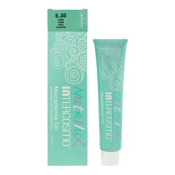Intercosmo Nutrilux Macademia Oil 6.30 SPELT Hair Colour 60ml