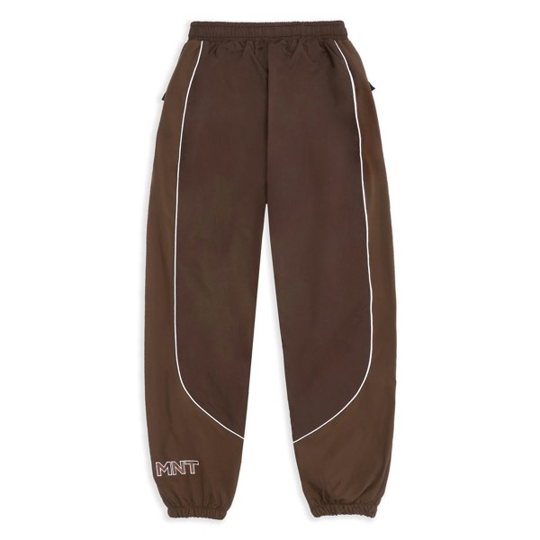 GVNMNT Clothing Co Chambers Track Bottom - Chocolate / Walnut