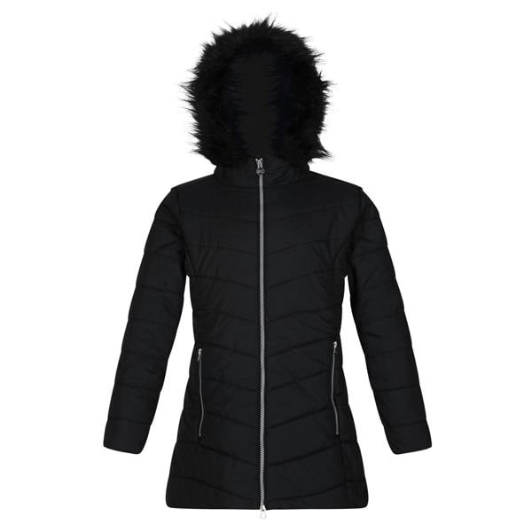 Regatta Childrens/Kids Fabrizia Insulated Jacket - Black - 