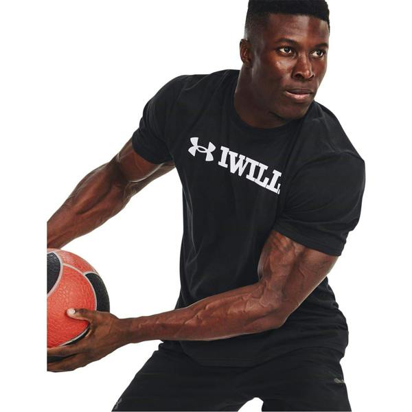 Under Armour Mens I Will T-Shirt - Black - 