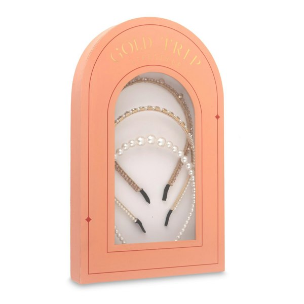 Gold Trip Headband Trio Gift Set