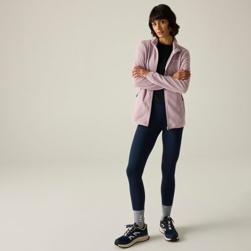 Regatta Womens/Ladies Harrow Fleece Jacket - Powder Lilac
