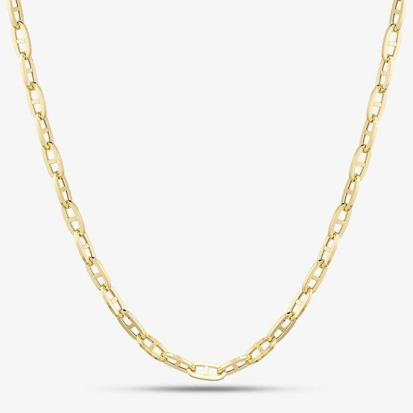 T. H. Baker 9ct Yellow Gold 18 Inch Anchor Chain HPBC-390-9Y-18