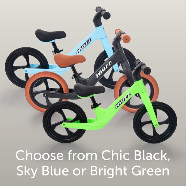 tickit Whizz Balance Bike - Black