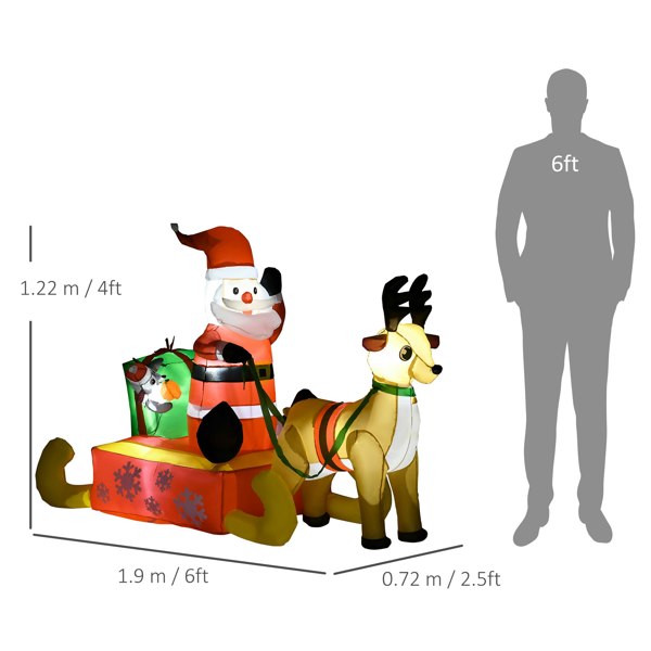 Inflatable Santa Claus