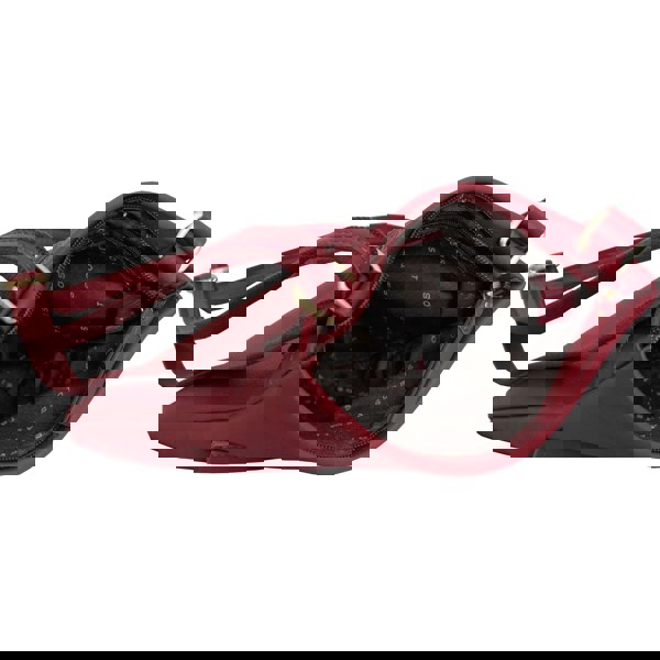 Assots London 'FLORENCE' Carmine Pink Pebble Grain Leather Crossbody Bag