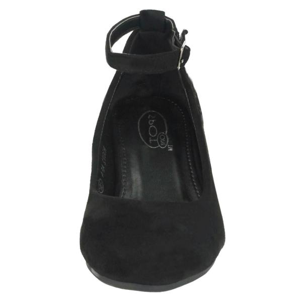 Spot On Girls Spot On Mid Heel Ankle Strap Shoes