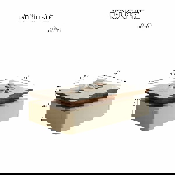 Rit Concept Wexler Extendable Coffee Table With Storage
