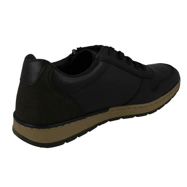 Rieker Mens Rieker Casual Lace And Zip Fastening Shoes Great For Everyday Wear B2112